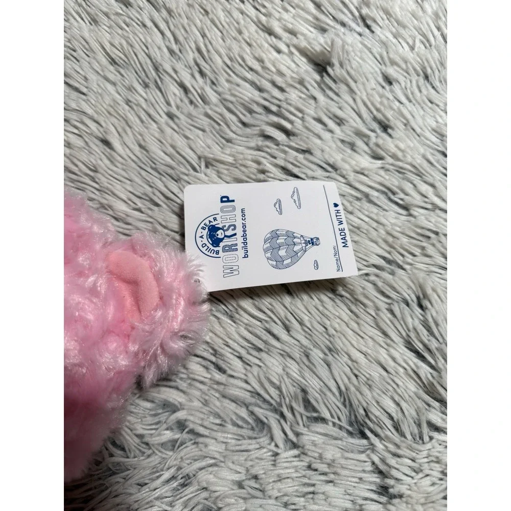 Build-A-Bear Workshop Pink Cuddles Bear Plush Stuffed Teddy Super Soft With Tag